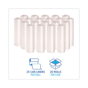 ถุงขยะม้วนแบบไม่มีแกน ขนาด 30 นิ้ว x 37 นิ้ว ความจุ 30 แกลลอน ความหนาแน่นสูง 16 ไมครอน สำหรับเครื่องจักรกำจัดขยะอุตสาหกรรม - Product Image 3