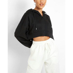 Sweat à capuche streetwear avec logo personnalisé pour femmes pull-over à épaules tombantes sweat-shirt à capuche surdimensionné décontracté de haute qualité pour dames - Product Image 3