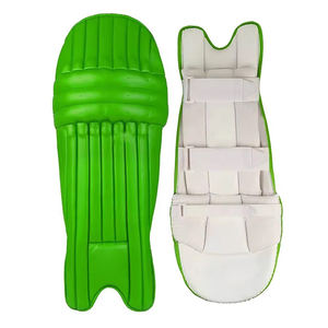 Pakistani Professional Quality Custom Logo Cricket Pads Fully Customized Light <b>Weight</b> <b>Leg</b> Guards for Comfortable Batting - Product Image 1