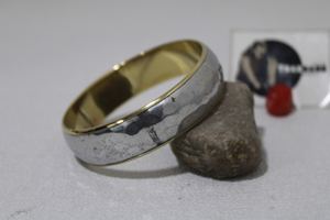 Brass <b>Bangle</b> in Hammered Design <b>Bangle</b> in <b>Silver</b> Color & New Fashion Stylish Design for <b>Women</b> Tradnary - Product Image 2