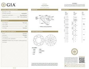 B2B d'vins เพชรพลอยสำหรับ Gia ได้รับการรับรอง1.50 CT เพชรสีขาวหลวมตามธรรมชาติกลม I สี FL การไหลบริสุทธิ์บริสุทธิ์การตัดอดีตขัดเงา - Product Image 2