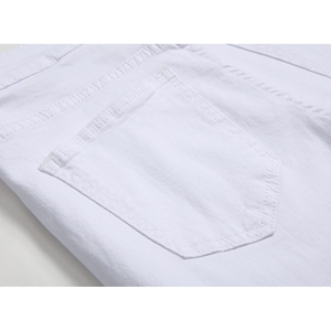 กางเกงยีนส์เอวสูงแบบลำลองสำหรับผู้ชายสีแบบกำหนดเองระบายอากาศและปรับได้ลายพิมพ์ที่ต้องการมากที่สุด - Product Image 6