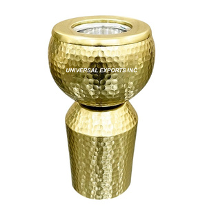 Porte-encens Bakhoor en métal noir antique Brûleur rond Mubkhar design en finition classique et élégante Diffuseur d'aromathérapie - Product Image 4