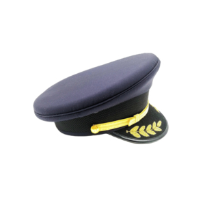 Insignias Diseños formales Bordado o impreso Insignia Alta calidad Negro Azul Verde Color Personalizado Ceremonial oficer Cap - Product Image 3