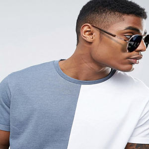 2025 nuevo diseño de alta calidad para hombres de manga corta redondo cuello redondo sublimación personalizada impresa patrón sólido camiseta - Product Image 3