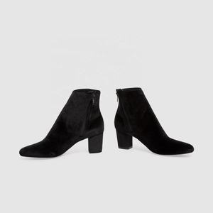 Bottines décontractées respirantes antidérapantes à fermeture éclair pour femme, automne/hiver/été, disponibles en OEM - Product Image 2