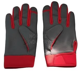 OEM Professional <b>Leather</b> Baseball & Softball Batting Gloves Long <b>Cuff</b> Comfortable and Soft Gloves with Digital Printing Gloves - Product Image 6