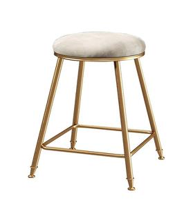 Vente chaude tabouret de bar haut pouf or en acier inoxydable tabouret de Pub en cuir PU tabouret de Bar chaise pour fête événement Club maison - Product Image 5