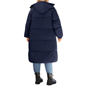 Veste matelassée personnalisée avec logo pour femme, respirante, style tendance, confortable, coupe facile, nouveau design. - Product Image 2