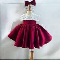 Robe de princesse coréenne à col marin grande taille courte printemps automne pour filles, vêtements pour enfants, festival, fabriquée au Vietnam OEM ODM