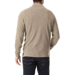 Lujo Unisex para camiseta Logotipo personalizado Color sólido 100% algodón Manga larga Transpirable Invierno Casual Top - Product Image 2