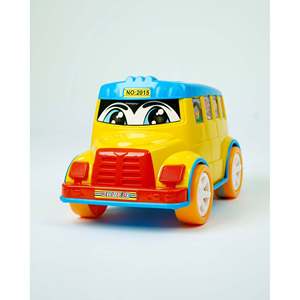 Autobús de Juguete de Plástico con Fricción, Escala 1:5, Diversión en Grupo para Niños - Product Image 3