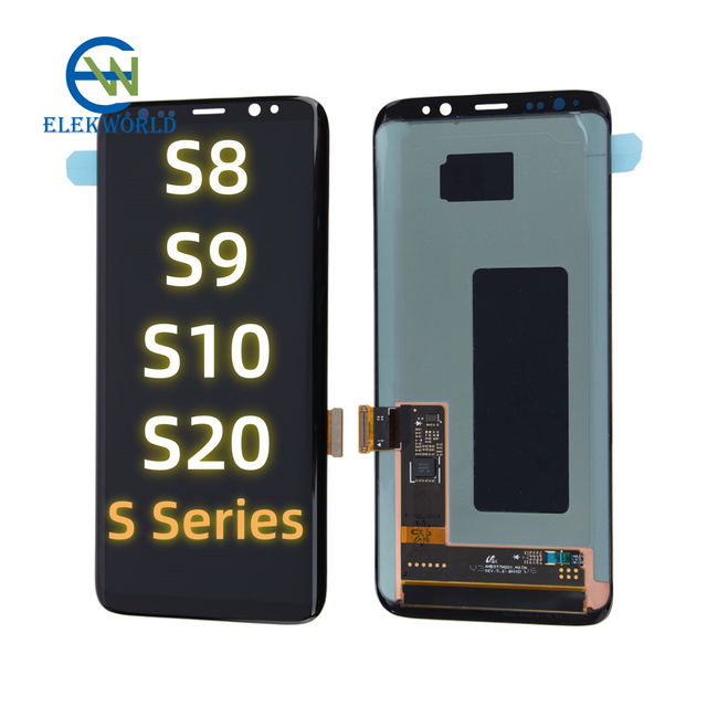 Factory Wholesale Original LCD Screen for Samsung  Galaxy S6 S7 S8 S9 S10 S20 S21 S22 S23 ultra S Series Display Touch Screen