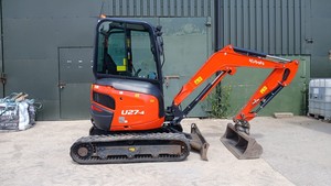 ซื้อรถขุดขนาดเล็กมือสอง Kubota U27-4 ปี 2024 น้ำหนัก 2.7 ตัน แบบ Zero Tail Swing เครื่องยนต์ดีเซล พร้อมขาย จัดส่งทั่วโลก - Product Image 5