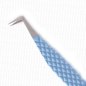 Pince à épiler en acier inoxydable de marque privée, or, argent, outils cosmétiques, volume, extensions de cils, pince à épiler pour cils - Product Image 2