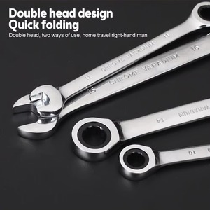 7mm ratcheting kết hợp cờ lê trong kho cao cấp Chrome vanadi thép 72 răng - Product Image 3