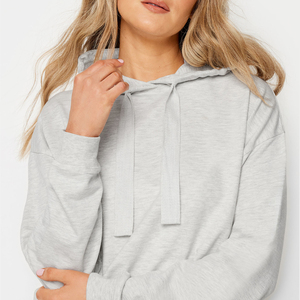 Sudaderas con capucha informales de Invierno para mujer, cómodas, con hombros caídos, mangas completas, nuevo estilo, ropa de invierno transpirable, cuello con capucha frontal - Product Image 5