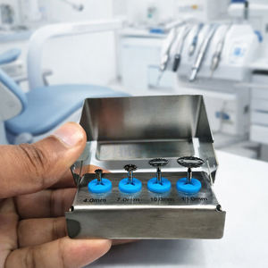 Kit de Discos de Sierra para Implantes Dentales, 4 Piezas, Acero Inoxidable Manual, Herramientas de Corte de Precisión Quirúrgica Intensa para Cirugía de Implantes Óseos - Product Image 5