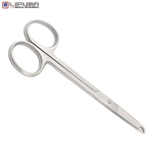 Ciseaux chirurgicaux LITTAUER Premium 5 1/2" en acier inoxydable, instruments de coupe manuels pour ligatures, norme de sécurité MOL, certifiés CE 5 - Product Image 2