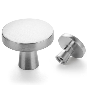 ลูกบิดสแตนเลสมือจับและลูกบิดตู้ห้องครัวทำด้วยมือขัดเงา - Product Image 4