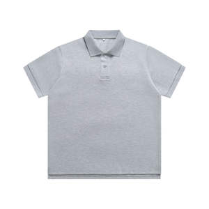 Polo de algodón 100% de alta calidad del fabricante para hombre de talla grande, gran oferta, precio bajo, 300 gramos, peso de tela, logotipo frontal - Product Image 4