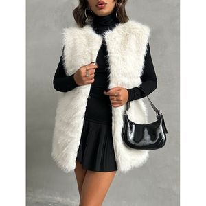 Chaleco y Chaqueta de Piel Sintética para Mujer, Producto al por Mayor - Product Image 2