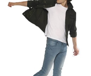 New Style Men Winter Denim <b>Jacket</b> with Custom Logo Hooded Eco-Friendly & Breathable Outdoor Wear Full Sleeves - Product Image 2