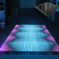 Led dansa lantai, nirkabel dengan Led magnetik piksel Video dansa lantai