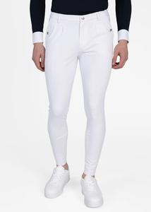 Pantalones de Montar Ajustados para Hombre, Material Elástico Transpirable para Entrenamiento y Eventos Ecuestres, Pantalones Cómodos - Product Image 4