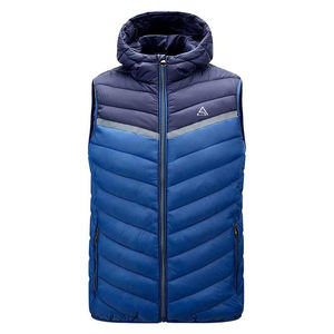 Chaleco Acolchado Ligero Sin Mangas para Hombre, con Cierre de Cremallera, Chaqueta Cálida de Invierno - Product Image 1