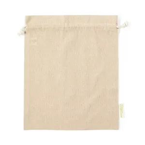 Sacchetti con Coulisse in Cotone Riciclato Eco-Friendly Murfix per Gadget - Articolo Promozionale - Product Image 5