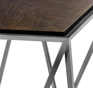 Cadre en métal fait main et table basse en bois pour un usage domestique au meilleur prix - Product Image 4