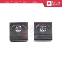 غطاء زر إصلاح مفتاح رفع النافذة BDP1210-1 (قطعتان) لسيارات كليو MK5 وكابتور MK2 ذات 5 أبواب 254107073R