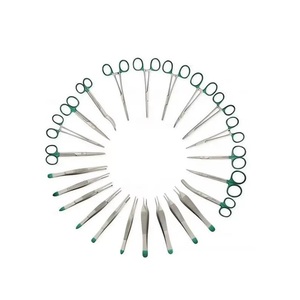 Instrumentos Quirúrgicos Manuales de Acero Inoxidable de Un Solo Uso: Tijeras, Pinzas, Portaagujas - Product Image 1