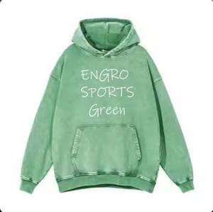 Vente en gros de sweats à capuche pour hommes de haute qualité grande taille fermeture éclair style de rue drôle design hip hop à capuche surdimensionné pour l'automne - Product Image 3