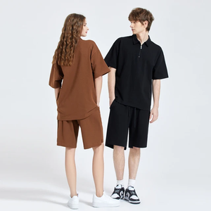 Short de sport d'été de basket-ball essentiel vierge OEM pour hommes éponge française Fitness Running short personnalisé respirant short en coton anti-transpiration - Product Image 1