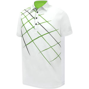 Polos fabriqués au Pakistan polos vierges de couleur bleue pour les chemises de pratique de golf classiques pour hommes à vendre - Product Image 3