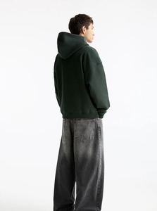 Sudadera con Capucha Extra Grande y Gruesa Personalizada OEM, Ropa Urbana para Hombre, Sudadera Lisa al por Mayor - Product Image 2