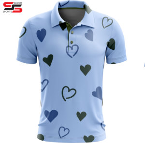 OEM logotipo personalizado impreso sublimado Golf Polo camiseta personalizada por sublimación impresión hombres Polo camisa para hombres - Product Image 3
