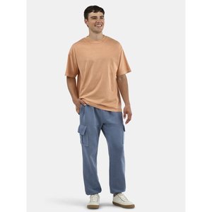 เสื้อยืดผ้าฝ้ายโอเวอร์ไซส์แขนสั้นสำหรับผู้ชายและผู้ชาย - Product Image 1