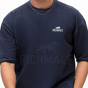 Camiseta de gran tamaño de alta calidad de etiqueta privada Cantidad a granel Camiseta de gran tamaño de algodón a la venta - Product Image 4