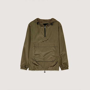 Chaqueta cortavientos de nailon ligera para hombre de diseño personalizado de gran oferta para hombre - Product Image 1