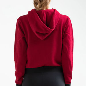 Sweat à capuche zippé pour femme, coupe classique, en molleton 100% coton épais, manches longues, chaud, imprimé personnalisé sur le devant, style streetwear, 2026 Best - Product Image 3