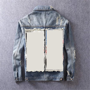 Vestes en jean en coton de qualité supérieure fabriquées au Pakistan pour hommes - Product Image 2