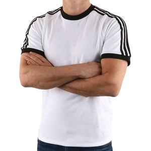 Camiseta de entrenamiento deportivo para hombre de alta calidad, cómoda camiseta de media manga con diseño de logotipo personalizable - Product Image 1