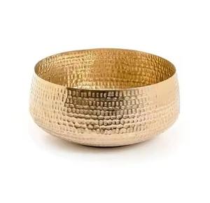 Aluminium Antique Round Shape <b>Salad</b> <b>Serving</b> <b>Bowl</b> Decorative for Home Hotel <b>Serving</b> <b>Bowl</b> - Product Image 5