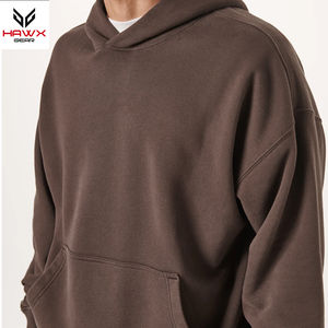 Sweats à capuche à fermeture éclair en molleton léger pour hommes du fabricant pakistanais capuche d'hiver doublée de couleur unie en relief quantité minimale de commande bas teint uni - Product Image 1