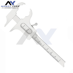 Calibrador Boley de 0 mm a 100 mm, 16.0 cm, Instrumento de Diagnóstico Quirúrgico, Herramienta de Medición Hecha de Acero Inoxidable de Alta Calidad - Product Image 6