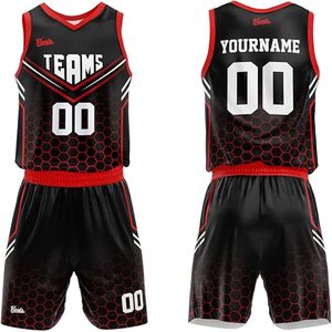 Camiseta de baloncesto Reversible personalizada de alta calidad, conjuntos de uniformes, camiseta atlética sin mangas de malla lisa, ropa de baloncesto personalizada - Product Image 4