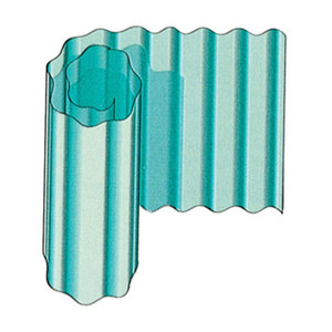 Plastica Ondulata Verde H.200 - Product Image 1